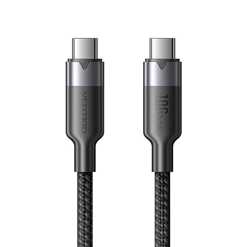 USB-C to USB-C Vention USB 3.2 Cable 5A 10Gbps 1m Black In preparation Your Sports Performance