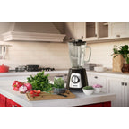 TEFAL BL438831 BlendForce Tabletop Blender, 800 W, jug material: plastic, jug capacity: 1.25 L, ice crushing, color: black AGD - Produkty/Miksery / Blendery Your Sports Performance