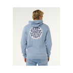RIP CURL Wettie Passage Icon Zip Thru Men's Sweatshirt Blue