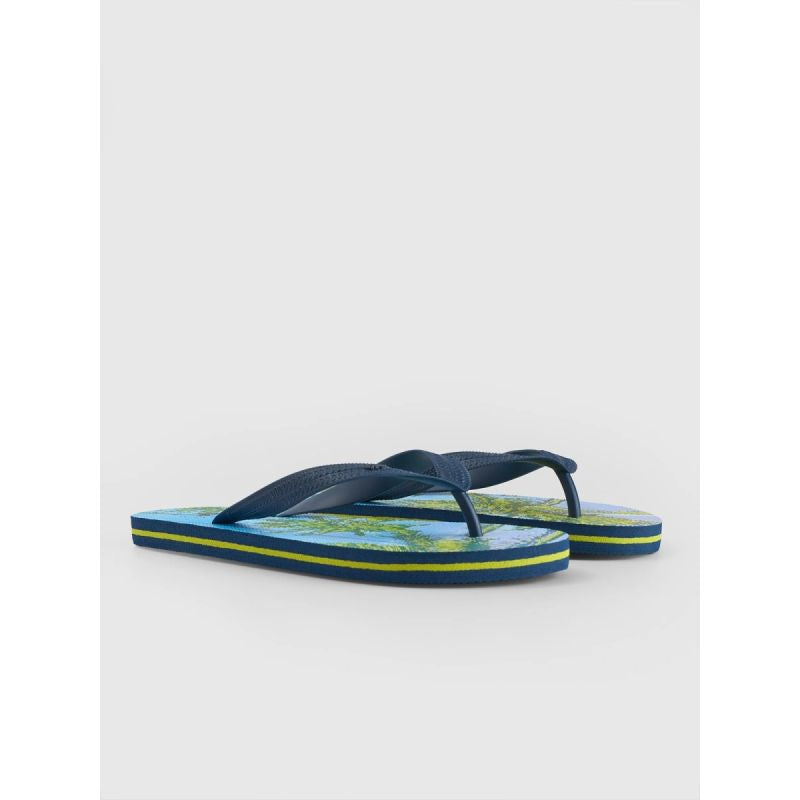 Boys' flip-flops with a lightweight EVA sole 4F 4FJSS23FFLIM083-90S