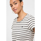 Mustang women's striped T-shirt WINONA 1017488 12843 Mustang