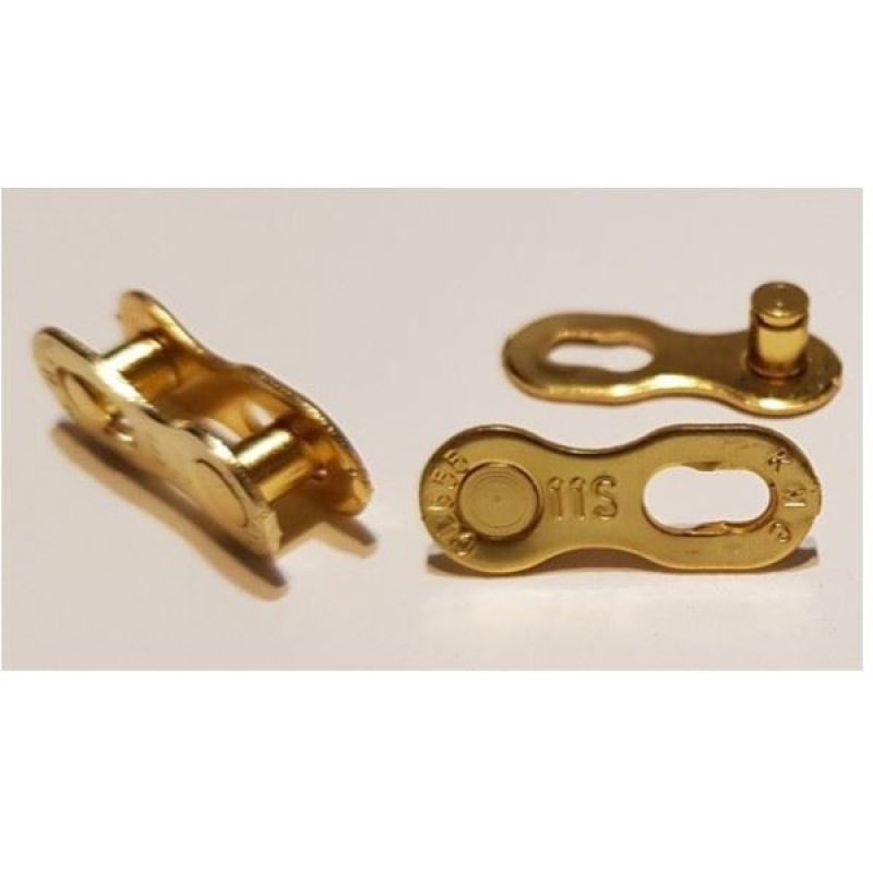 KMC CL-555R Connector 2 pieces gold 11 rows In preparation Your Sports Performance