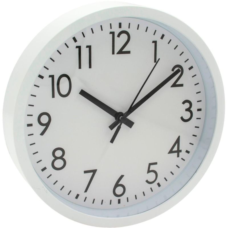 PP WALL CLOCK 20CM WHITE Home and Garden/Equipment Your Sports Performance