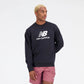 New Balance Essentials Stacked Logo Frenc M MT31538BK sweatshirt Clothing/Outdoor New Balance
