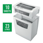Leitz IQ Home Office P4 shredder, 10 sheets, 23 l bin Urządzenia biurowe/Niszczarki Your Sports Performance