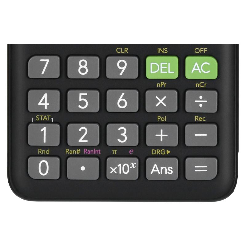 CASIO FX-82ESPLUS-2 SCIENTIFIC CALCULATOR, 252 FUNCTIONS, 77X162MM, BLACK BOX In preparation Your Sports Performance