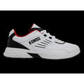 K-swiss FARIO LTH WHITE/BLACK/MARS RED-M sneakers (04778-122-M) WD