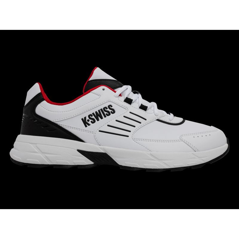 K-swiss FARIO LTH WHITE/BLACK/MARS RED-M sneakers (04778-122-M) WD