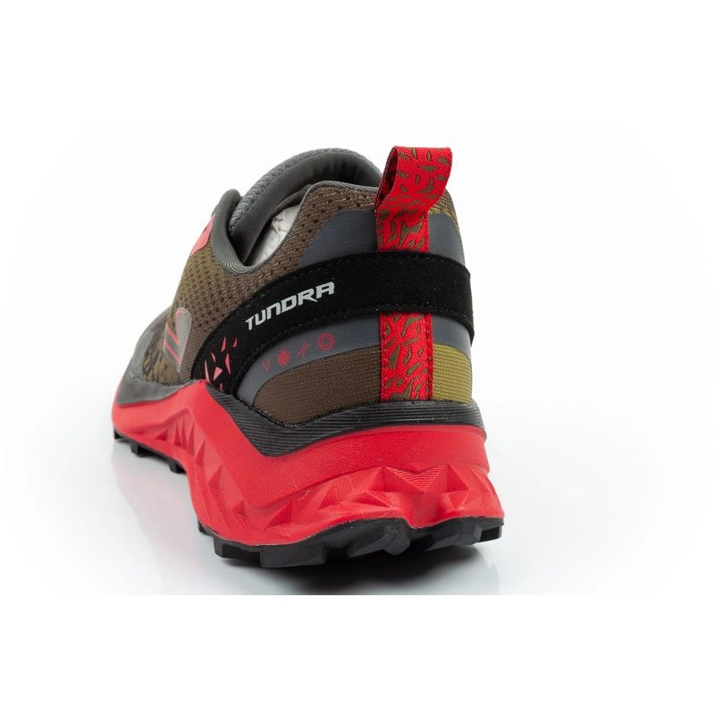 Joma Men's Tundra Trail Running Shoes, Off-Road, Cushioned, Khaki Red Joma
