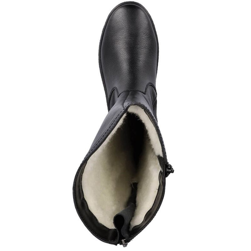 Leather waterproof boots insulated with sheep&#39;s wool Rieker W RKR237B Footwear/Outdoor/Rieker Your Sports Performance