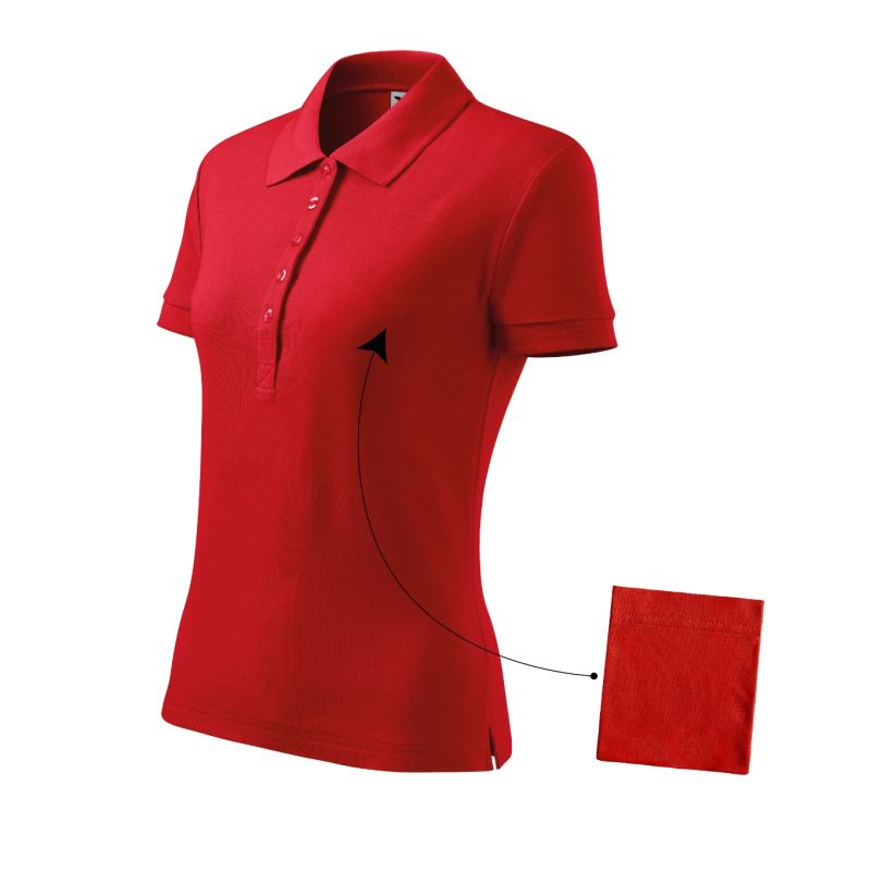 Malfini Cotton polo shirt W MLI-21307 red Clothing/Lifestyle/T-shirts/Malfini Malfini