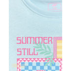 Girls' regular printed T-shirt 4F 4FJRSS26TTSHF4418-33S