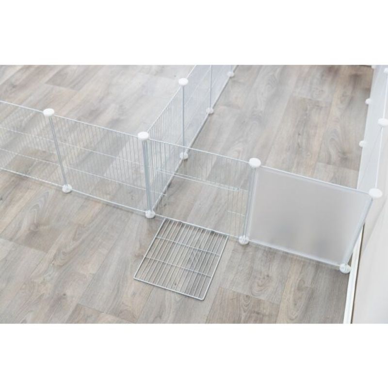 Indoor run, for guinea pigs/rabbits, white, 140 x 35 x 70 cm Dla małych zwierząt/Kojce i wybiegi Your Sports Performance