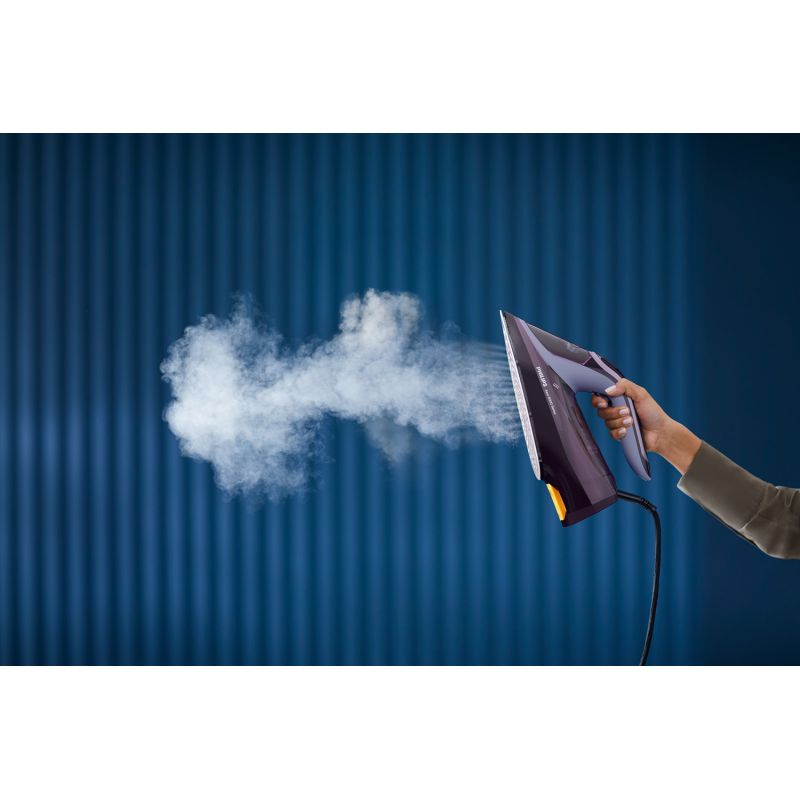 Philips | DST8021/30 | Steam iron | Continuous steam 55 g/min | Steam boost 240 g/min | Purple AGD - Produkty/Żelazka i generatory pary Your Sports Performance