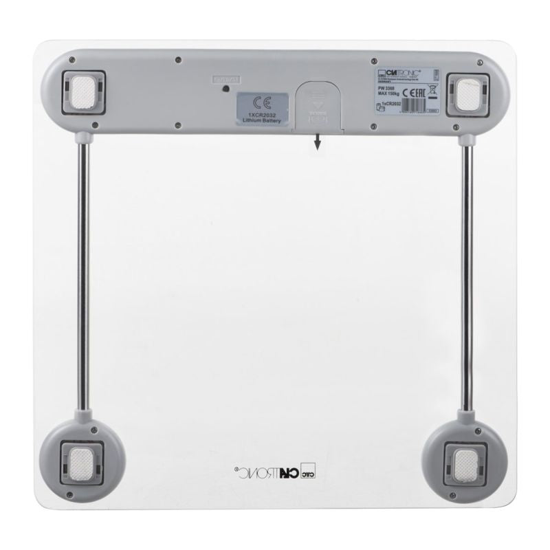 Clatronic PW 3368 bathroom scale (silver) AGD - Produkty/Wagi łazienkowe Your Sports Performance