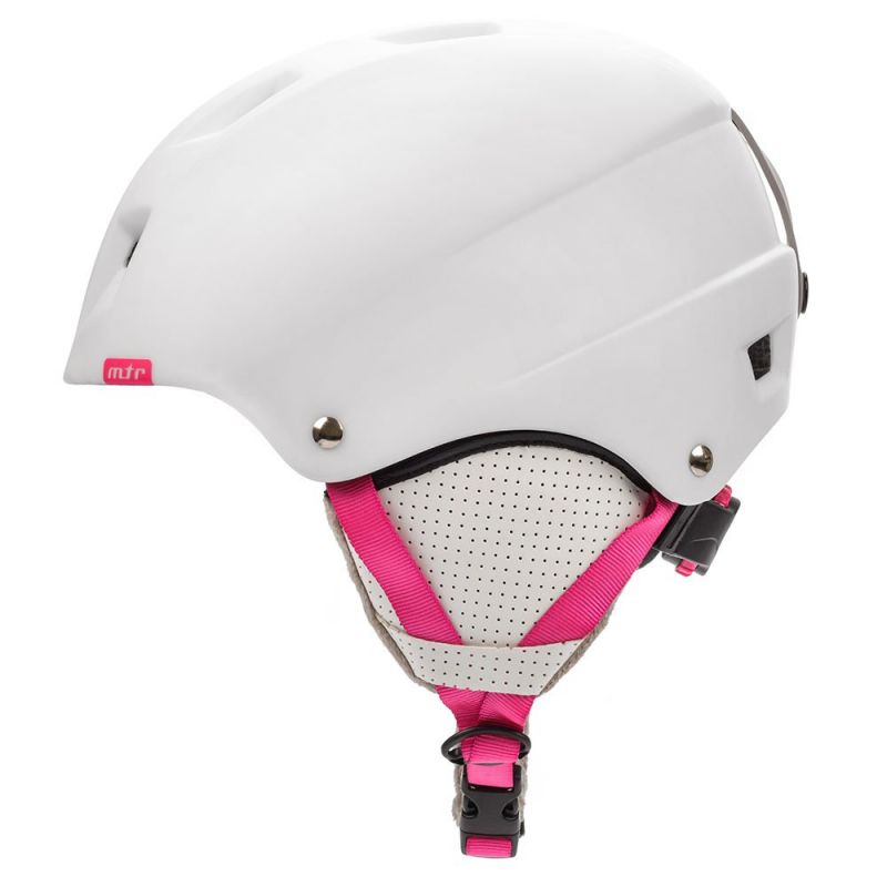 Meteor Kiona ski helmet white / pink 24850-24852 Accessories/Skiing/Helmets Your Sports Performance