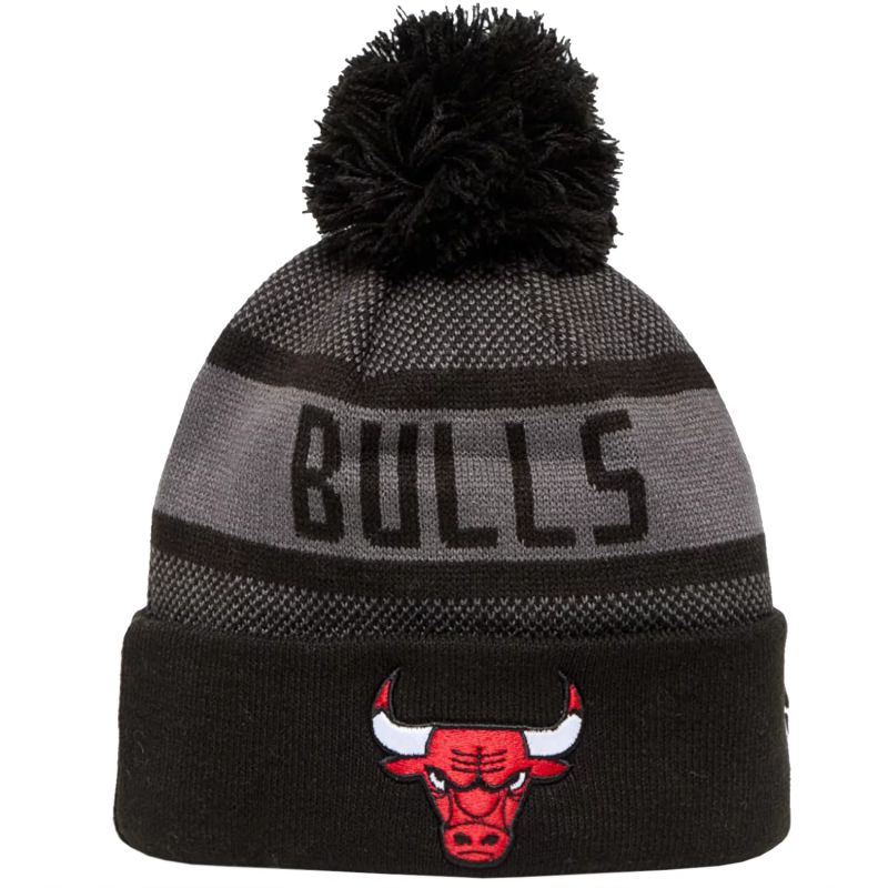 New Era Jake Cuff Beanie Chicago Bulls Hat M 60565217 Clothing/Outdoor/Czapki, szaliki, rękawiczki, maski/New Era Your Sports Performance