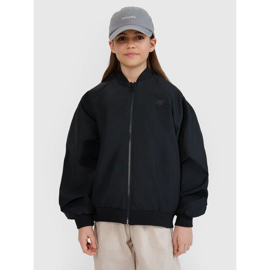 Girls' transitional bomber jacket 4F 4FJWSS25TJACF184-20S *Kategoria tymczasowa Your Sports Performance