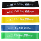Fitness Crosfit mini Band 5in1 EB FIT 1028842 exercise band set Accessories/Training equipment Your Sports Performance