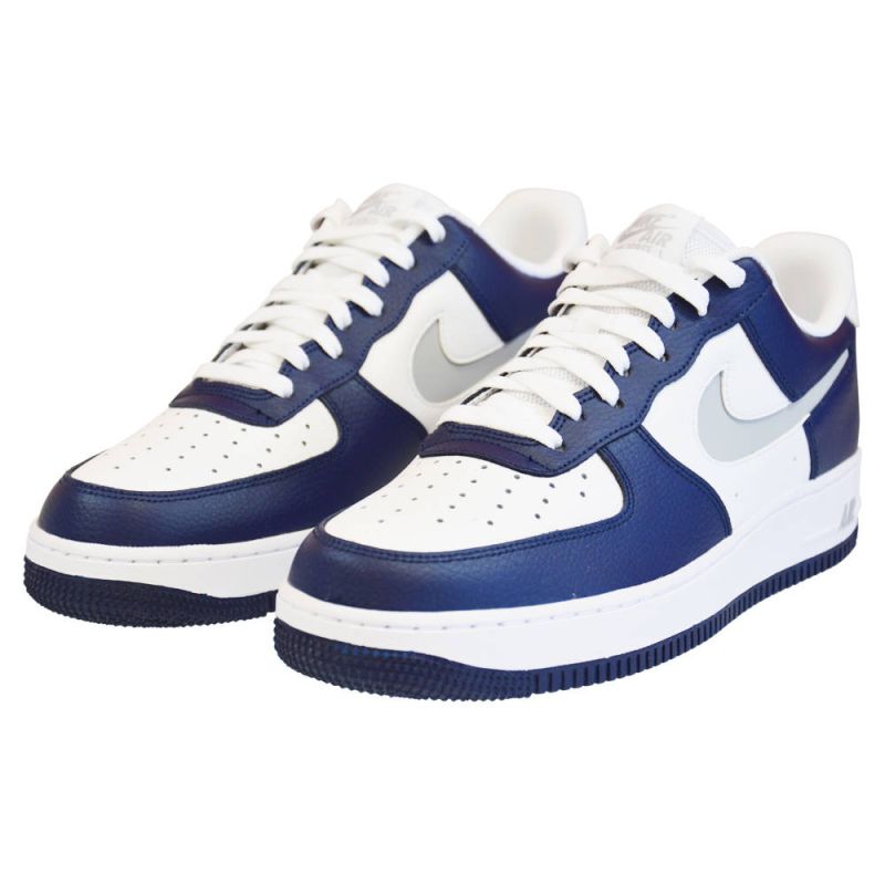 Nike Air Force 1 '07 Low Men's Shoes White Navy Grey - DV3501-400 Obuwie/Buty na co dzień Your Sports Performance