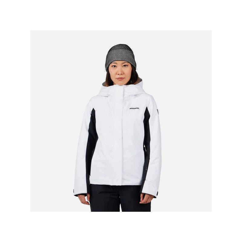 ROSSIGNOL W VELIKA INSULATED JKT women's ski jacket white