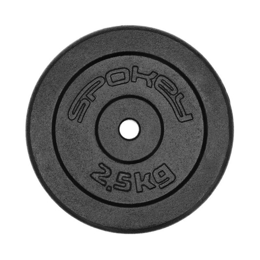 Cast iron weight 2.5kg Spokey Sinis SPK-944483 Accessories/Training equipment Your Sports Performance