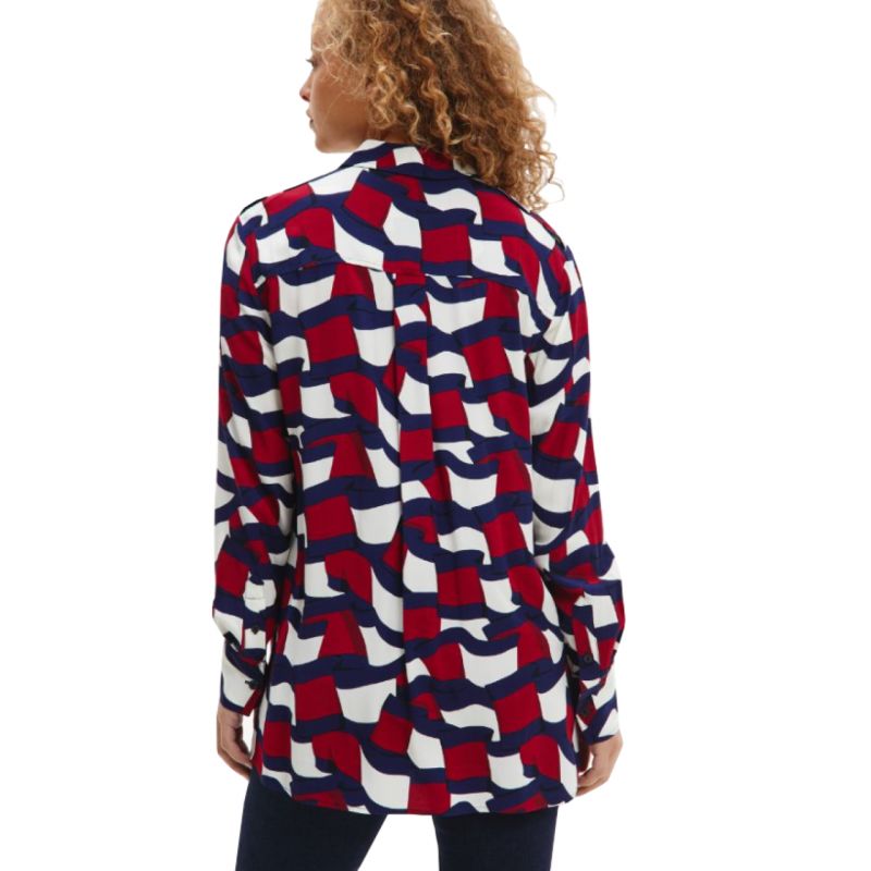 Tommy Hilfiger Viscose W WW0WW31447 shirt Clothing/Lifestyle/T-shirts/Tommy Hilfiger Tommy Hilfiger