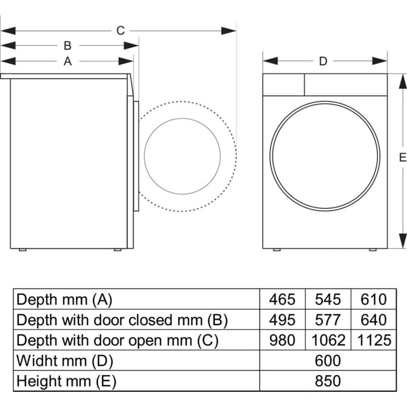 Washing machine GORENJE WPNEI84SASWIFI/PL AGD - Produkty/Pralki wolnostojące Your Sports Performance