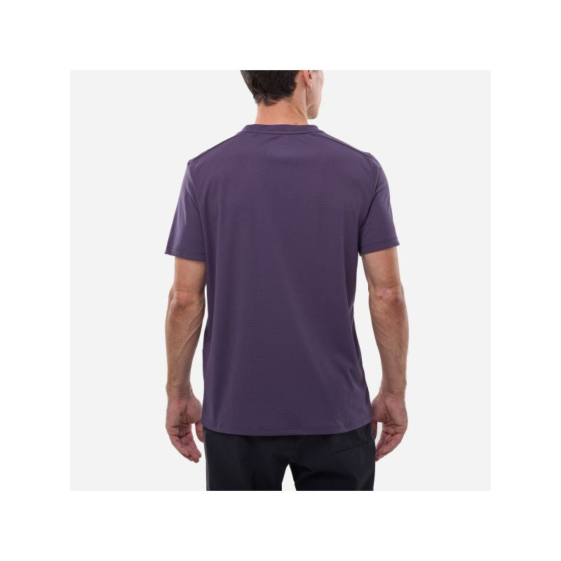 MILLET Kamet Map Ts Ss M purple men's t-shirt