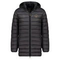 Geographical Norway men's jacket AMIGOMAP LONG HOOD DB BLACK MEN 233 BLACK (WZ5085H/GN-NOIR) Geographical Norway