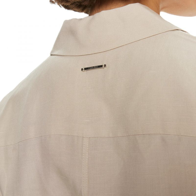 CALVIN KLEIN LINEN BLEND SHIRT DRESS In preparation Your Sports Performance