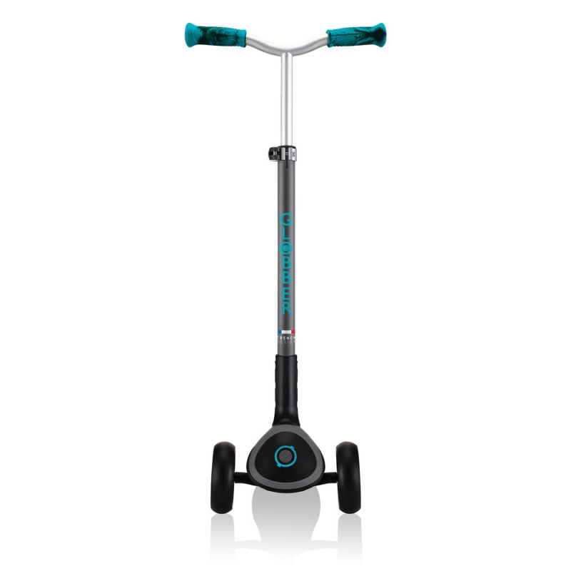 Globber Master Prime 3-wheel scooter / Black - Teal 664-105 Accessories/Skating/Hulajnogi Your Sports Performance