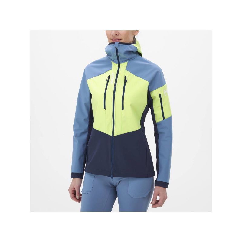 MILLET WM White Shield Jkt Navy Blue Jacket Import z PMSport Your Sports Performance