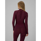 Seamless thermal ski underwear with quick-drying finish – women’s long-sleeve top 4F 4FWAW26USEAF324-60S