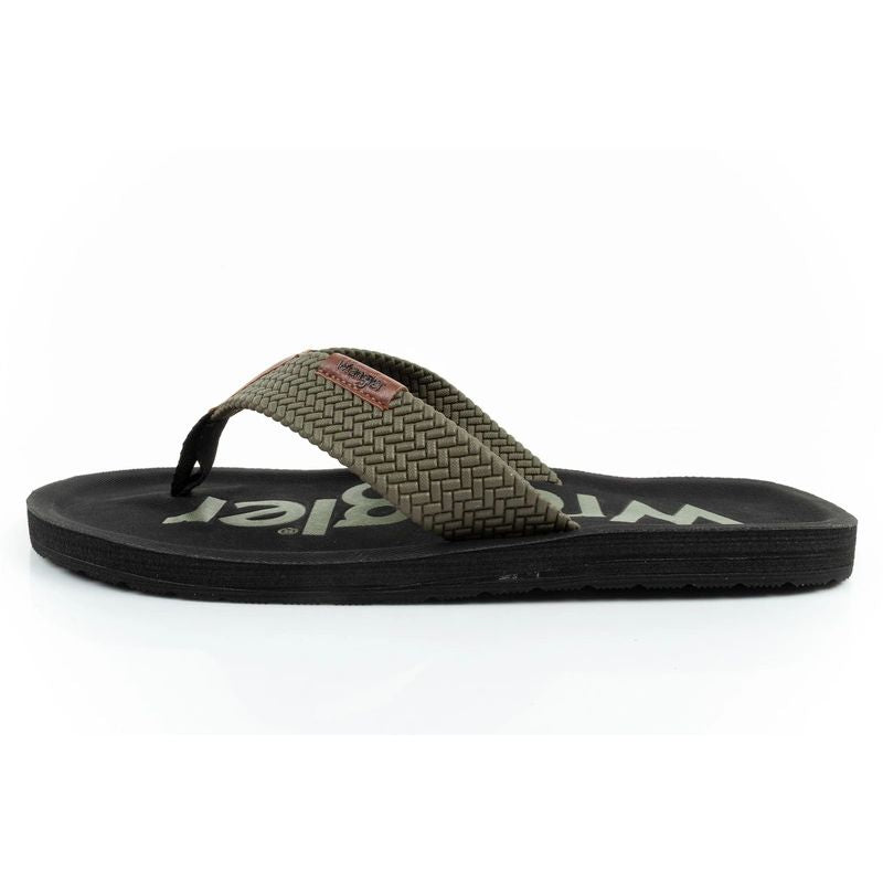 Wrangler men's shoes Zane Flipflop green flip-flops Wrangler