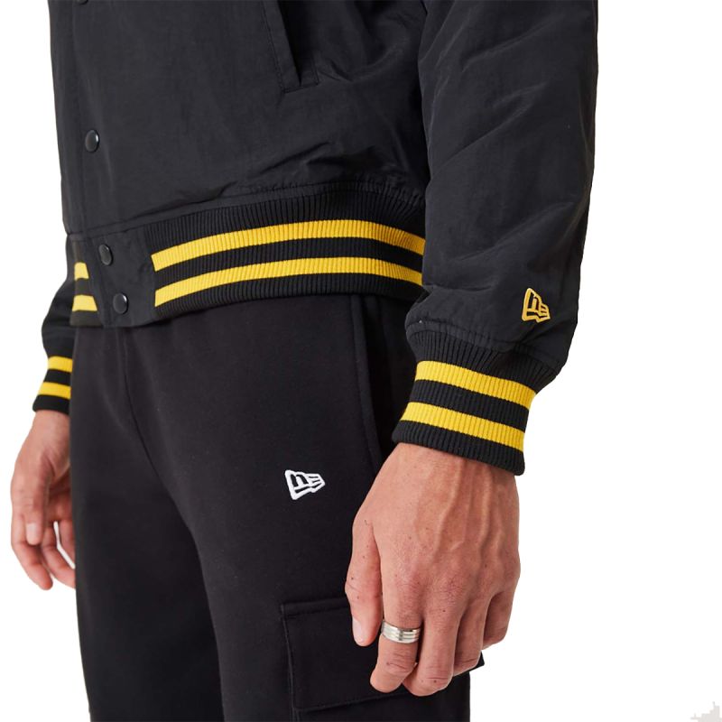 New Era NBA Los Angeles Lakers Script Bomber Jacket - 60332205 New Era