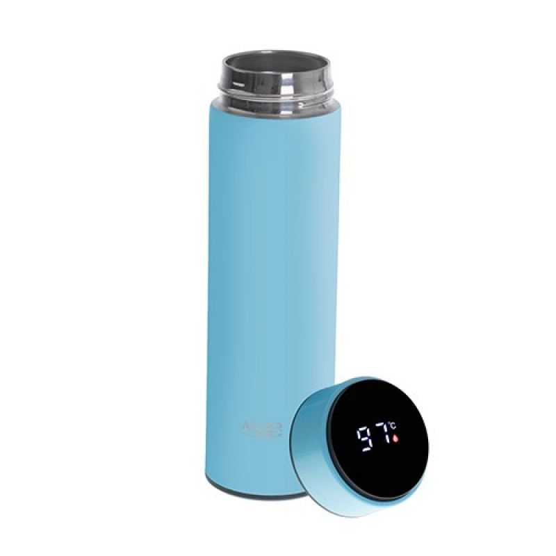 Thermos with LED ADLER AD 4506bl blue AGD - Produkty/Termosy i kubki termiczne Your Sports Performance
