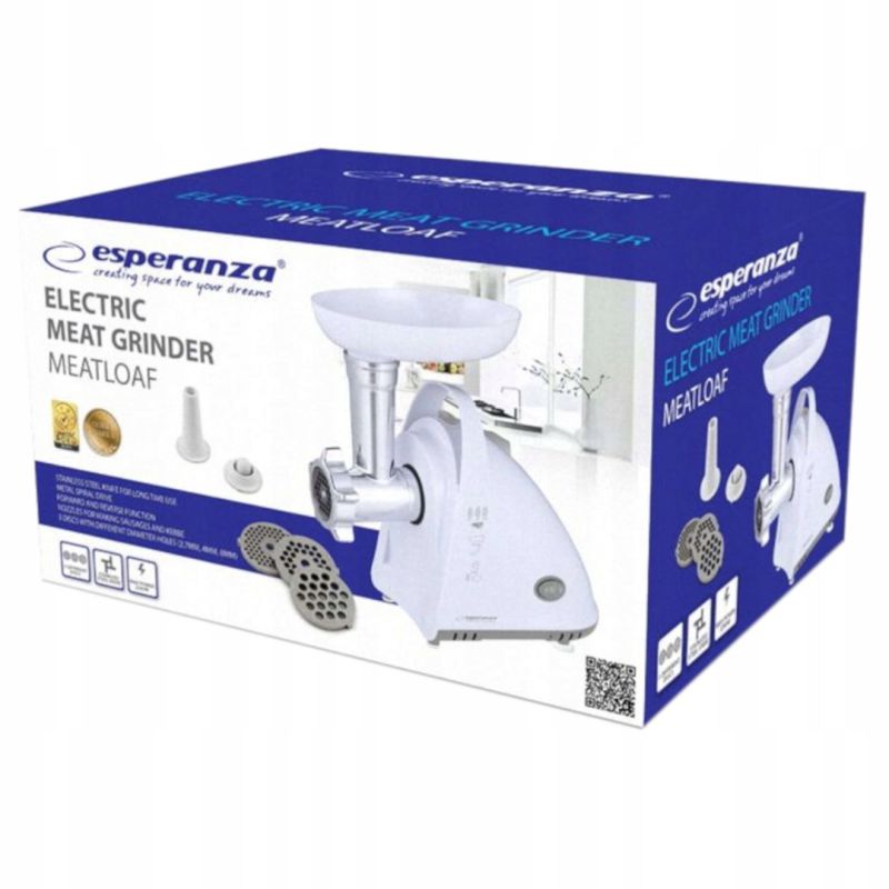 ESPERANZA MEATLOAF MEAT GRINDER 2200W EKM031 AGD - Produkty/Maszynki do mielenia Your Sports Performance