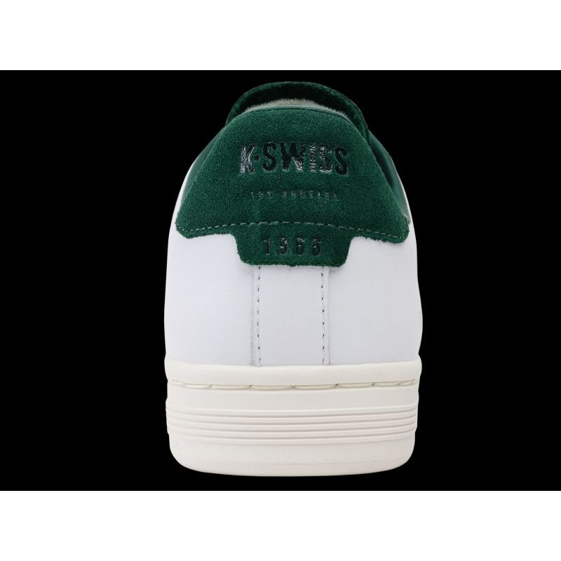 K-swiss LOZAN KLUB LTH WHITE/POSY GREEN/SNOW WHITE-M sneakers (07263-130-M) K- Swiss