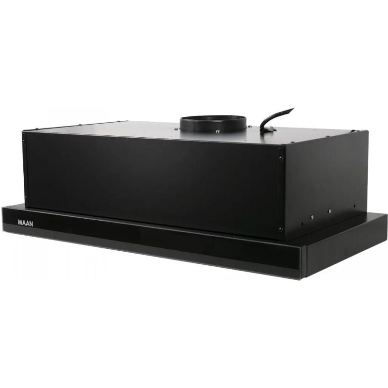 MAAN Corona 2 G 50 telescopic hood black - black glass front AGD - Produkty/Okapy kuchenne Your Sports Performance