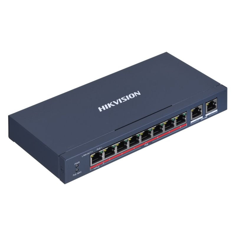 POE SWITCH HIKVISION DS-3E0310HP-E 10-PORT Komunikacja i łączność/Switch-e Your Sports Performance