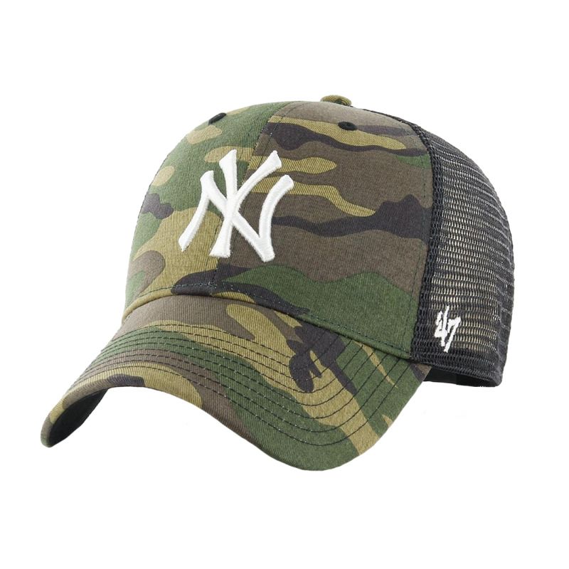 47 BrandNew York Yankees Trucke Cap B-CBRAN17GWP-CMF zielone One size Clothing/Lifestyle Your Sports Performance