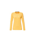 MILLET Intense Ts Ls W Women's T-shirt Yellow