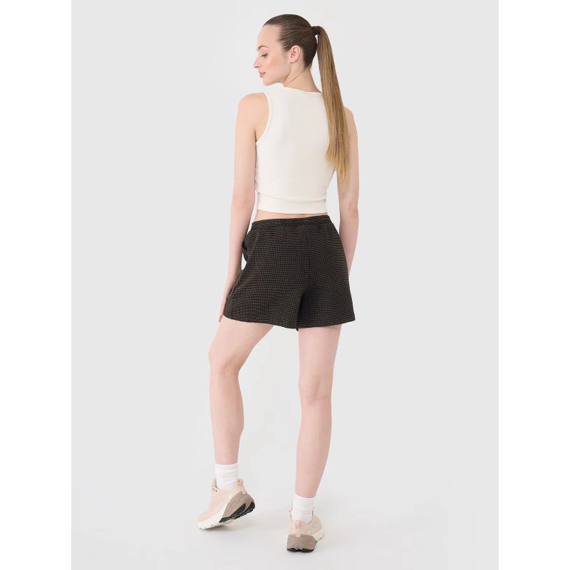 Women's casual waffle knit shorts 4F 4FRSS25TSHOF699-20S *Kategoria tymczasowa Your Sports Performance