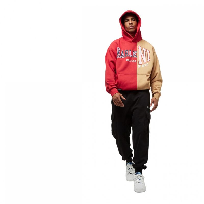 Karl Kani Woven Retro Split Os Hoodie M 6021762 Clothing/Lifestyle/Karl Kani Your Sports Performance