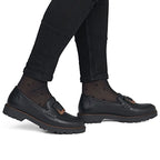 Women's black lords shoes Rieker 45553-00