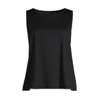 CASALL Women's Laser Mesh Flow Tank Black