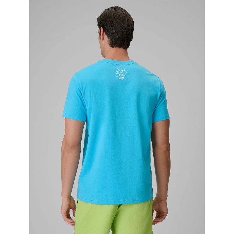 Men's regular printed T-shirt 4F 4FRSS26TTSHM4303-33S 4f