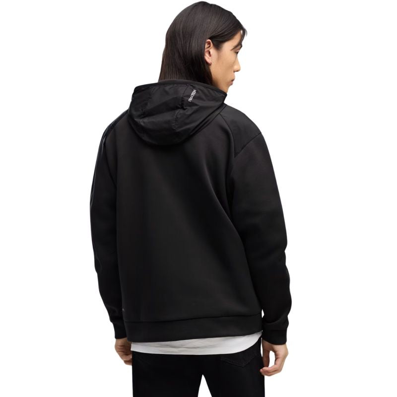 Men's Puma Tech Material Mix Hoodie, black 694490 01