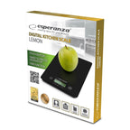 Esperanza Lemon EKS002K kitchen scale (black) AGD - Produkty/Wagi kuchenne Your Sports Performance